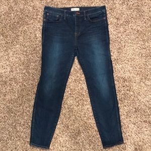 Madewell High Rise Skinny Jean 32